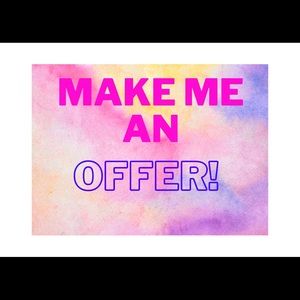 Make me an offer! 🎉